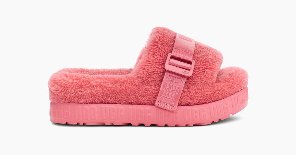 Ugg Fluffita - Womens Slippers - Pink - NZ (5870YJDFQ)